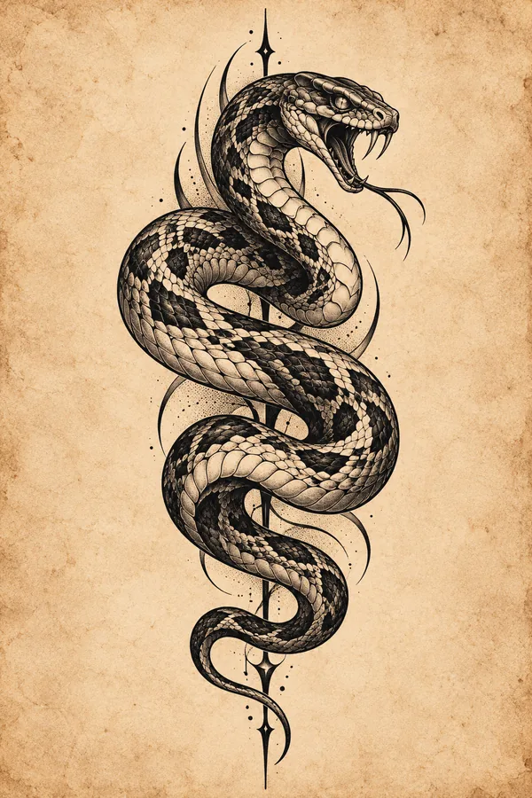 Serpent flash design