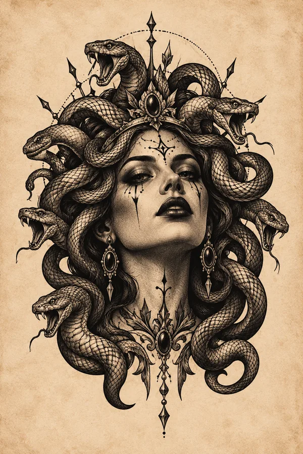 Medusa flash design